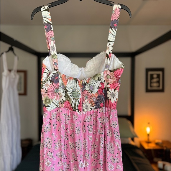 NWT AguaBendita Bustier Floral Maxi Dress - Picture 4 of 11